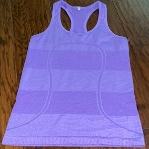 Purple lulu tank